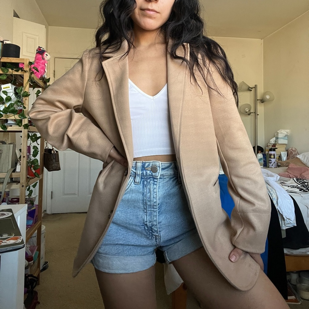Cream blazer